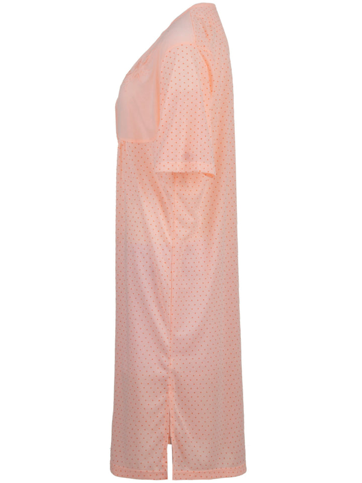 Nightgown short sleeve - dots 3XL-6XL