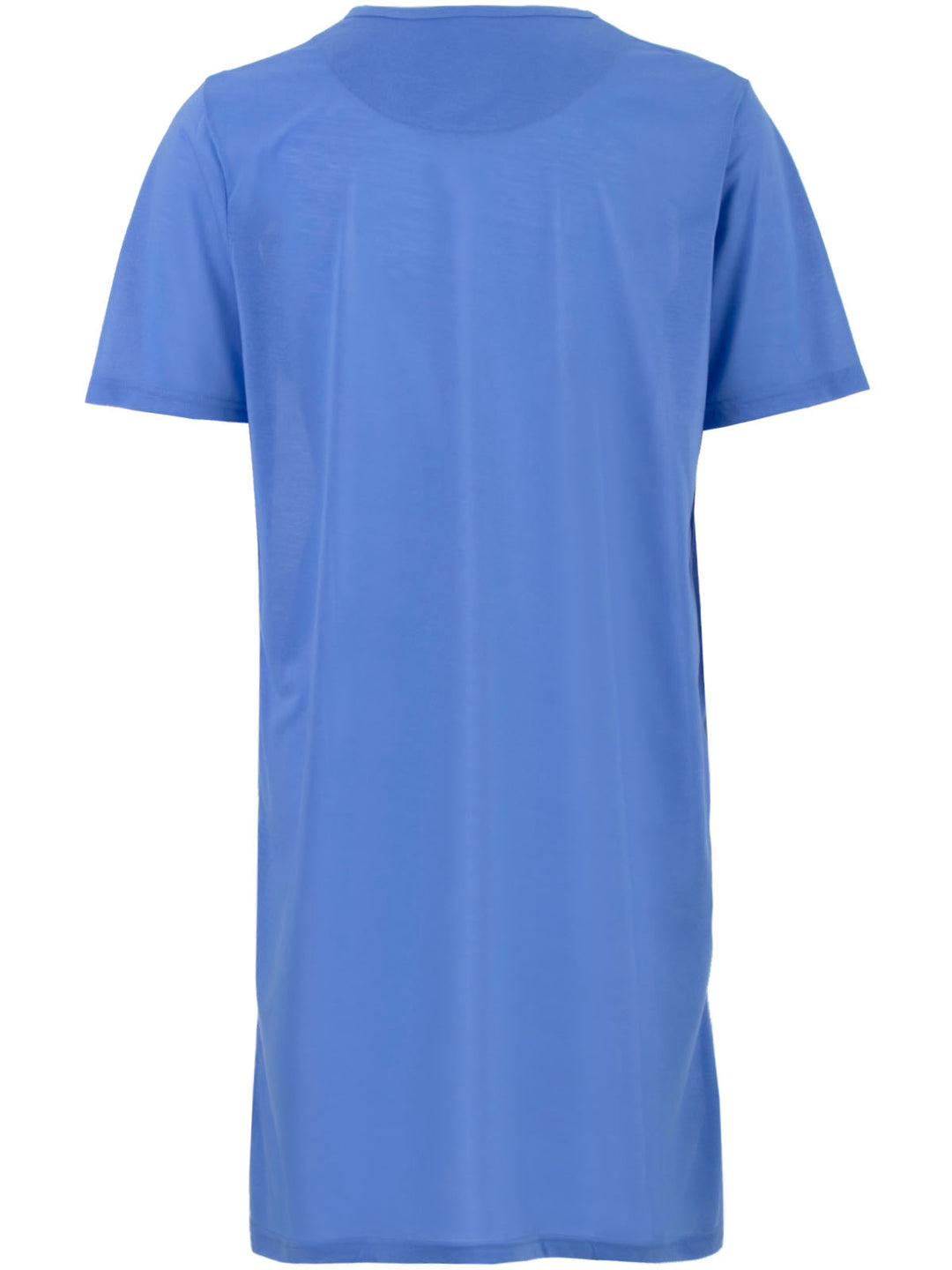 Short-sleeved nightgown - Uni V-neck