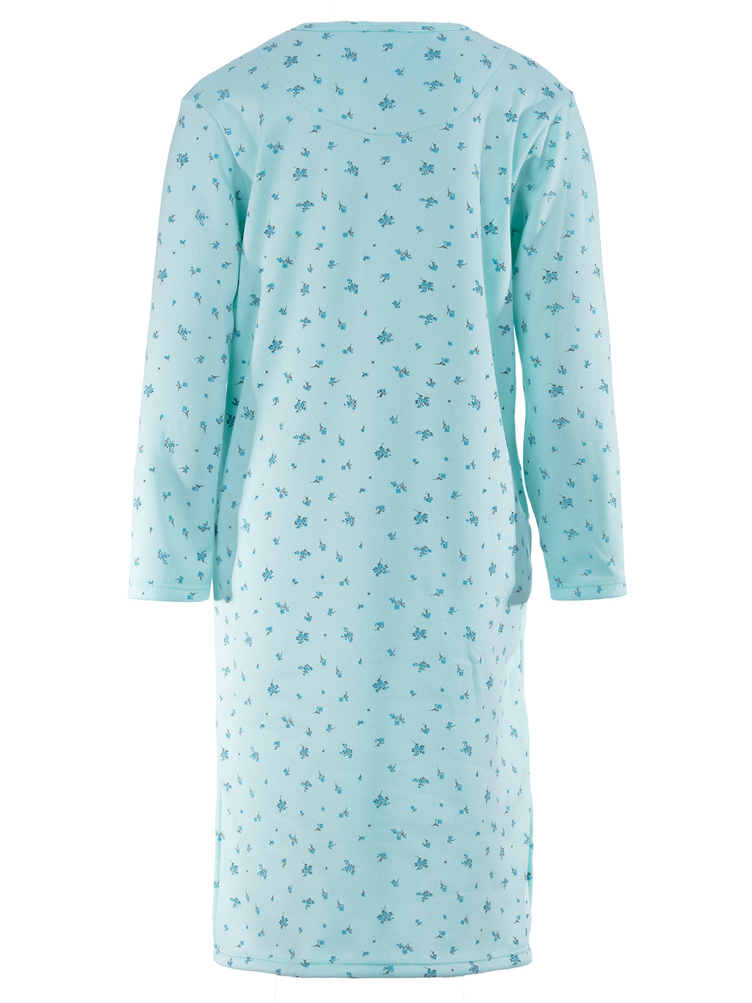 Thermo Nachthemd - Zarten Blüten