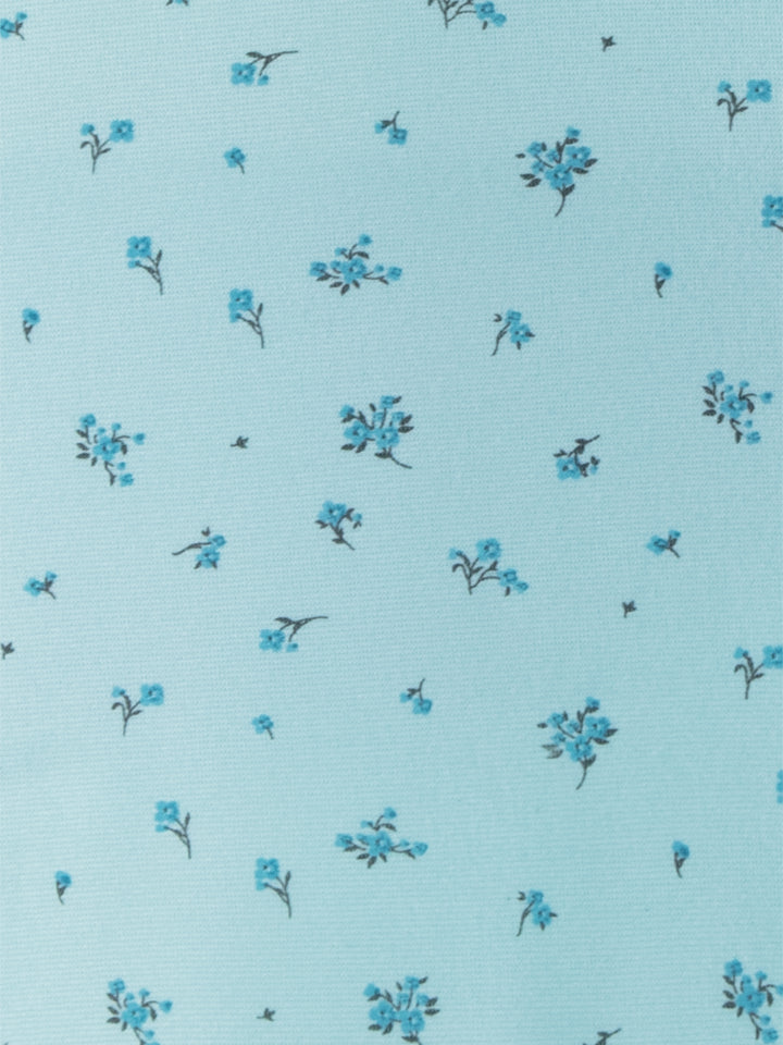 Thermo Nachthemd - Zarten Blüten