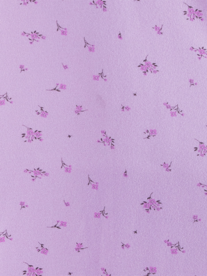 Thermo Nachthemd - Zarten Blüten