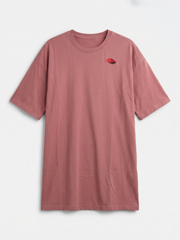 Oversized Schlafshirt - Awa 1/2 Arm mit Stickerei