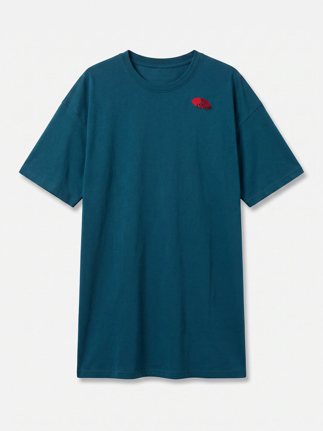 Oversized Schlafshirt - Awa 1/2 Arm mit Stickerei
