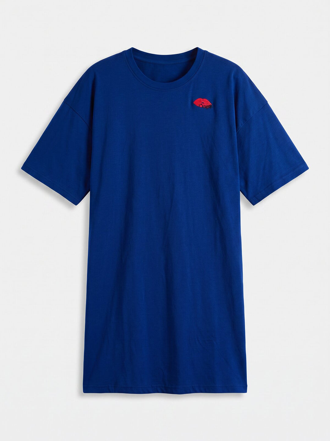 Oversized Schlafshirt - Awa 1/2 Arm mit Stickerei