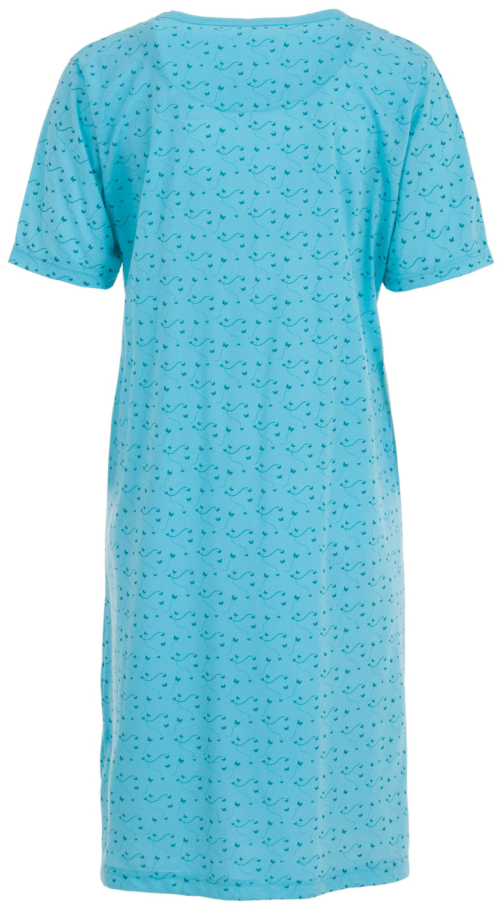 Nightgown short sleeve - butterfly