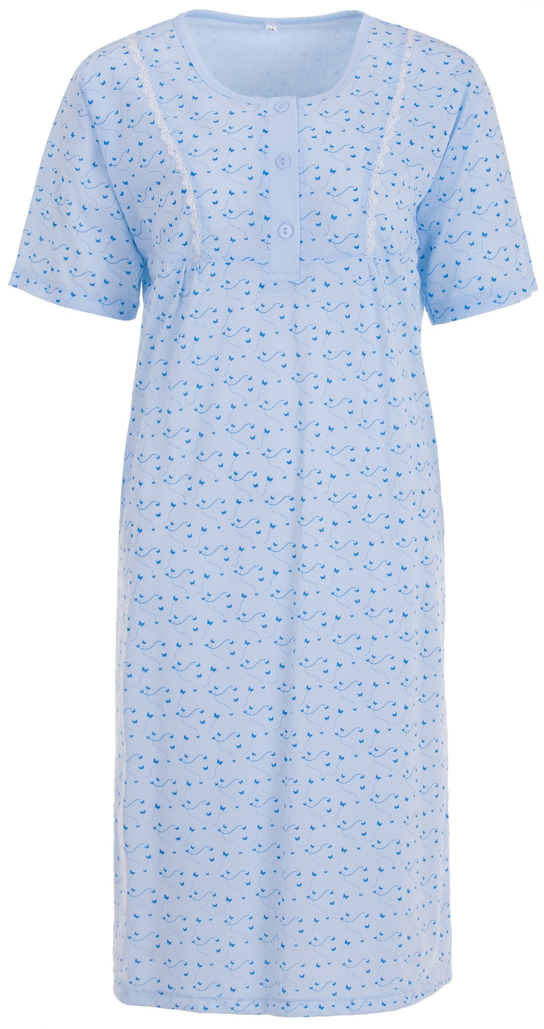 Nightgown short sleeve - butterfly