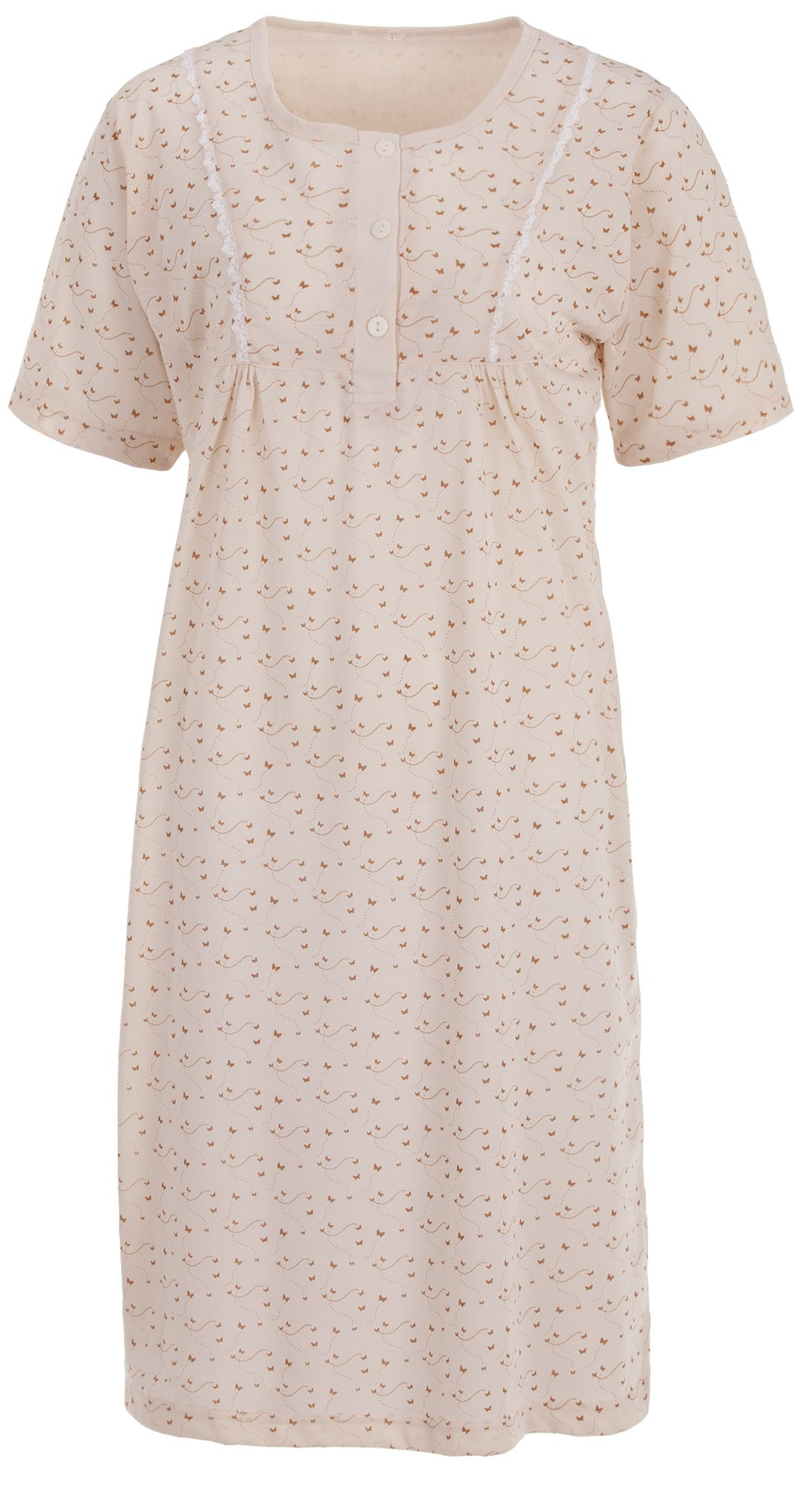 Nightgown short sleeve - butterfly