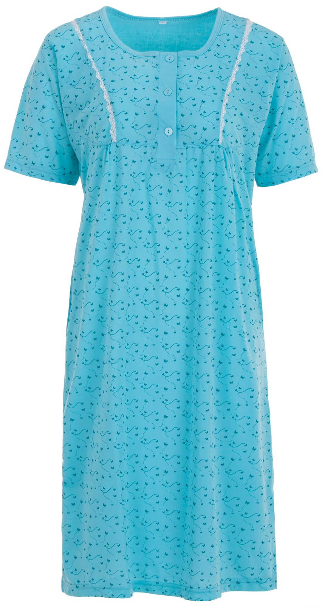 Nightgown short sleeve - butterfly