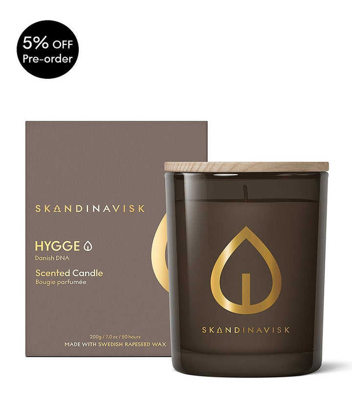 HYGGE Gold Symbol Scented Candle 200g