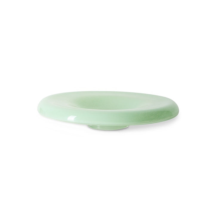 Gallery Glasschale Mint – dekorative Design-Schale Ø 34 cm