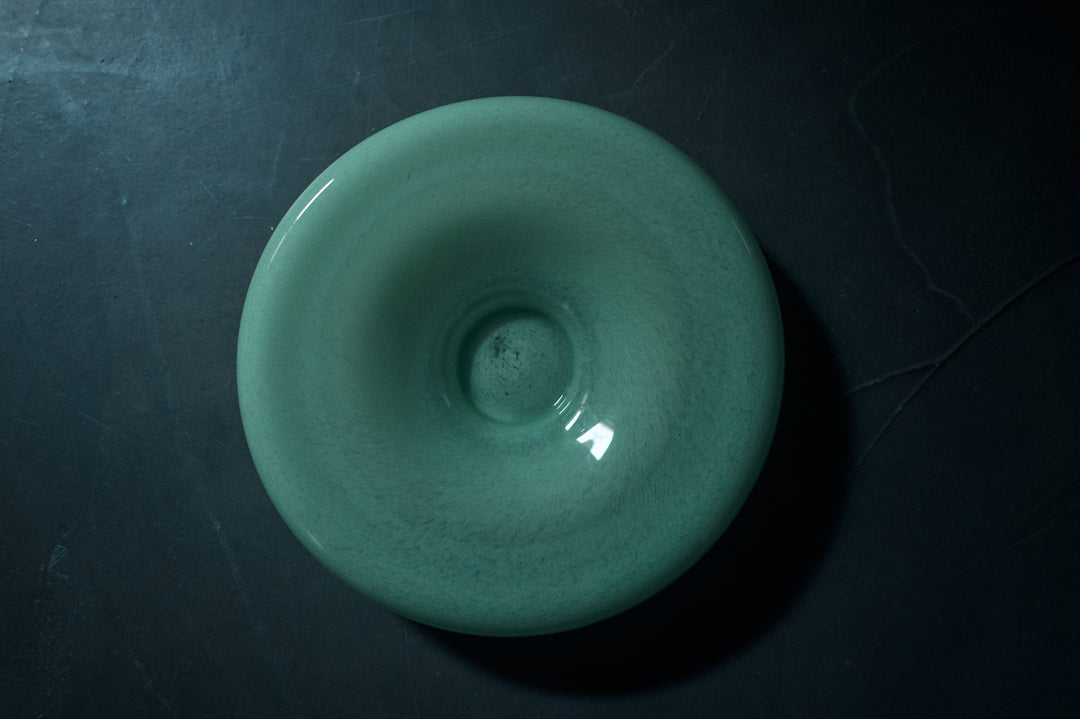 Gallery Glasschale Mint – dekorative Design-Schale Ø 34 cm