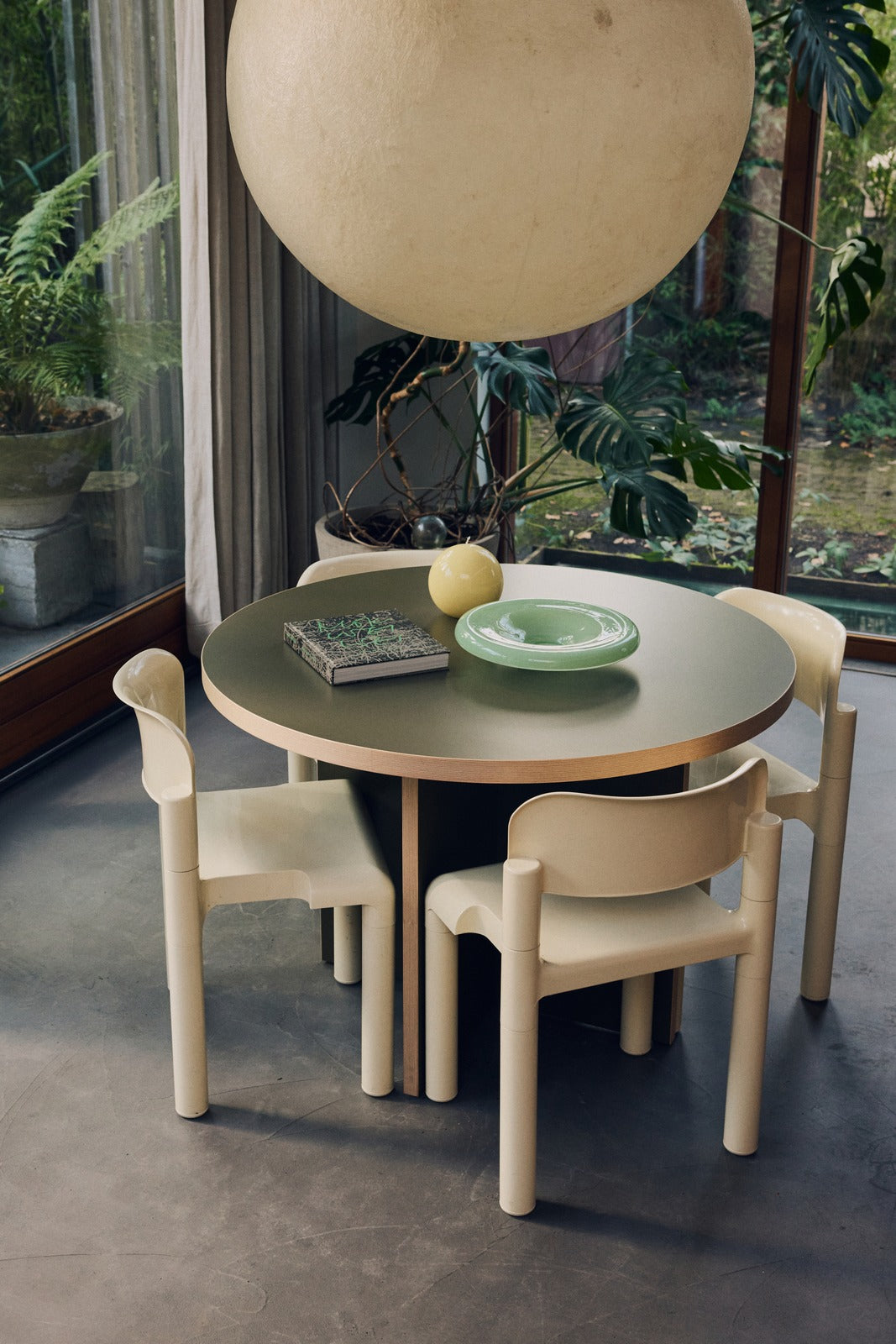 Gallery Glasschale Mint – dekorative Design-Schale Ø 34 cm