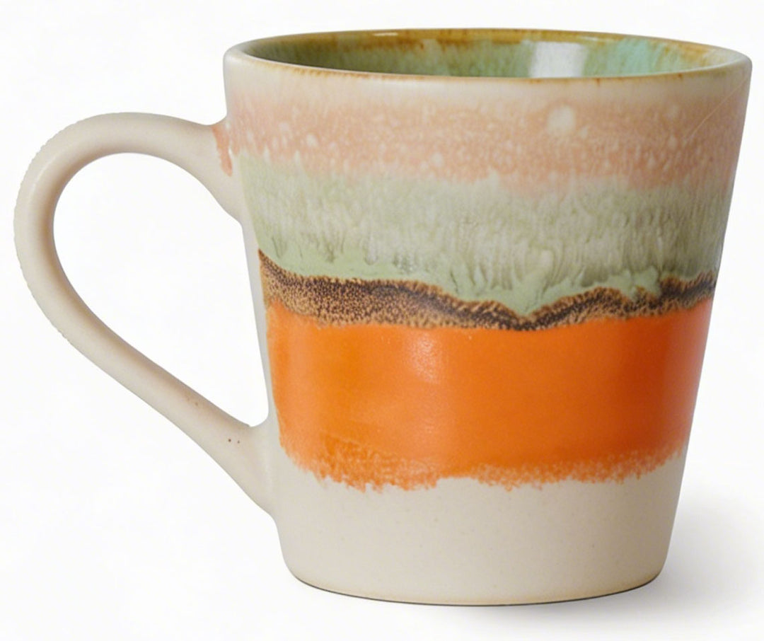 70s ceramics: Espressotassen retro