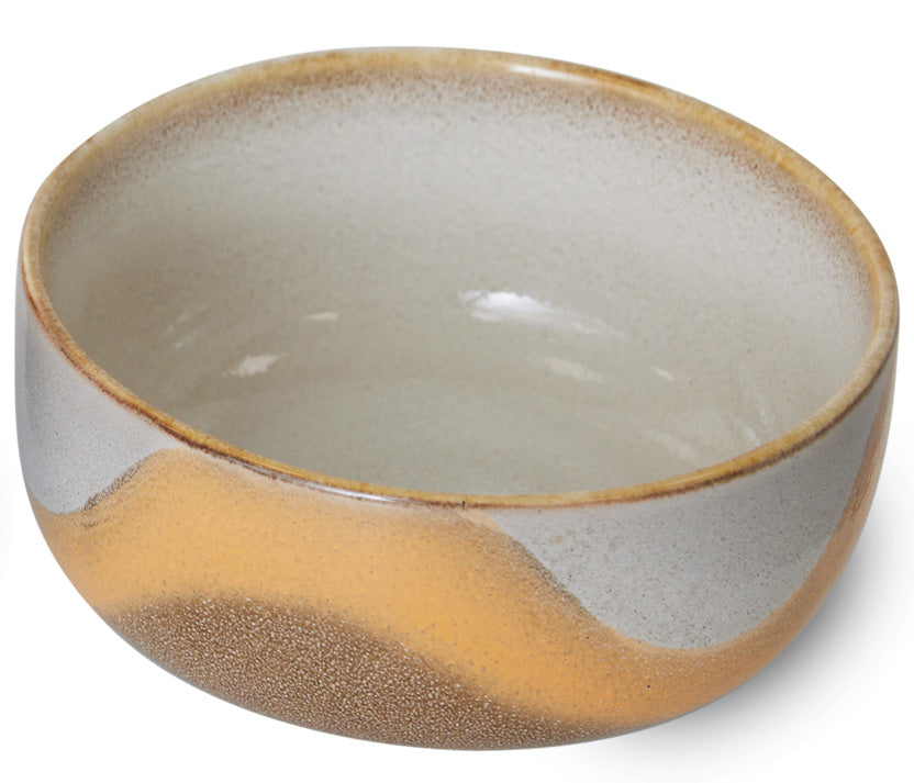 70s ceramics: Dessertschalen reef