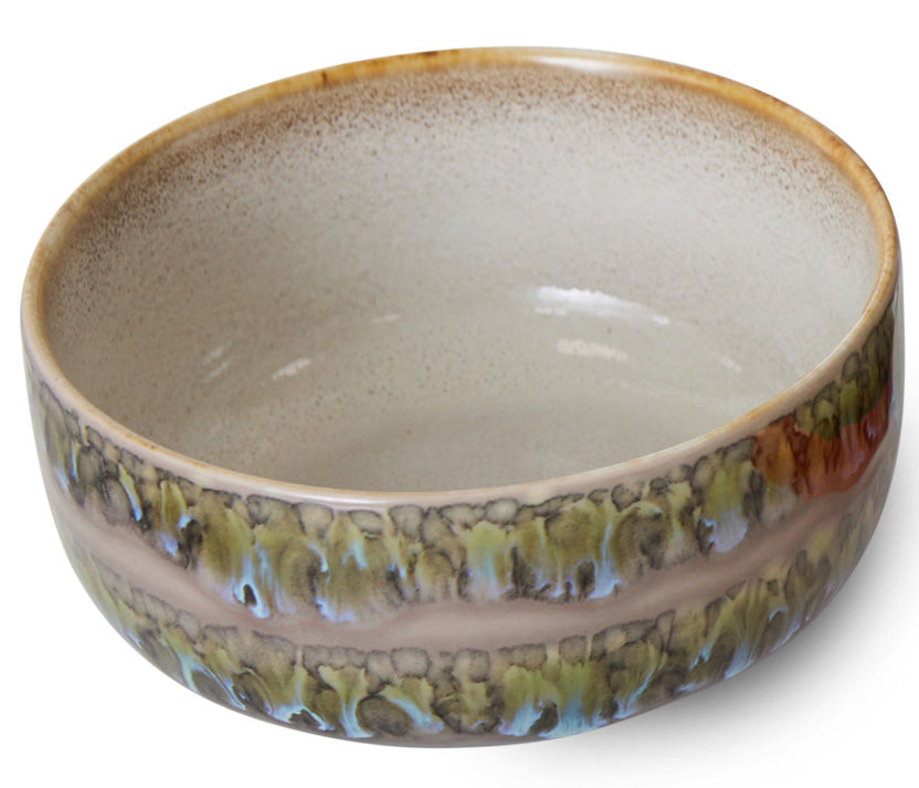 70s ceramics: Dessertschalen reef