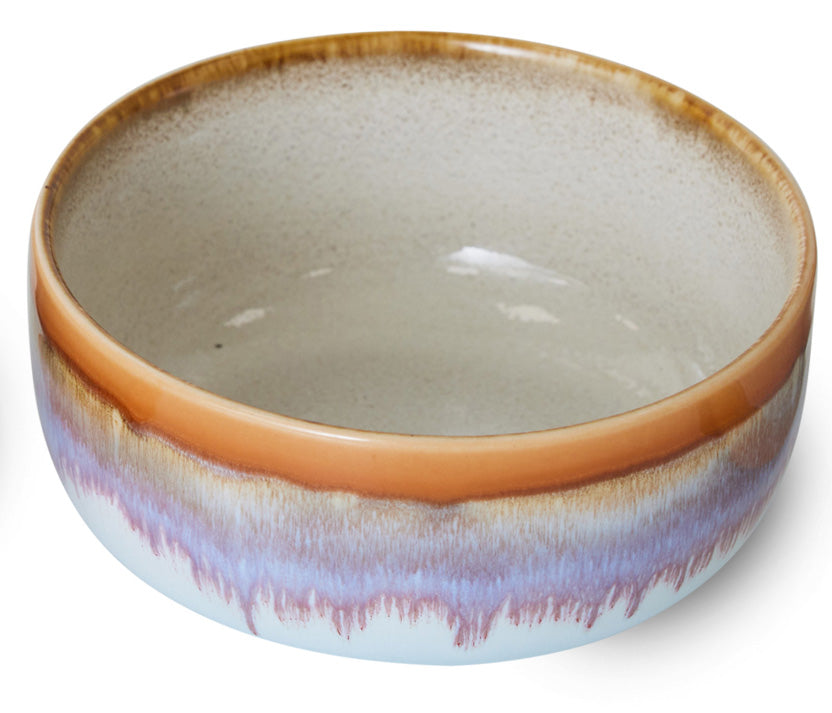 70s ceramics: Dessertschalen reef