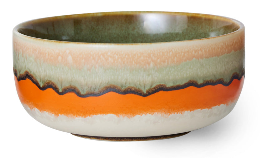 70s ceramics: Dessertschalen reef