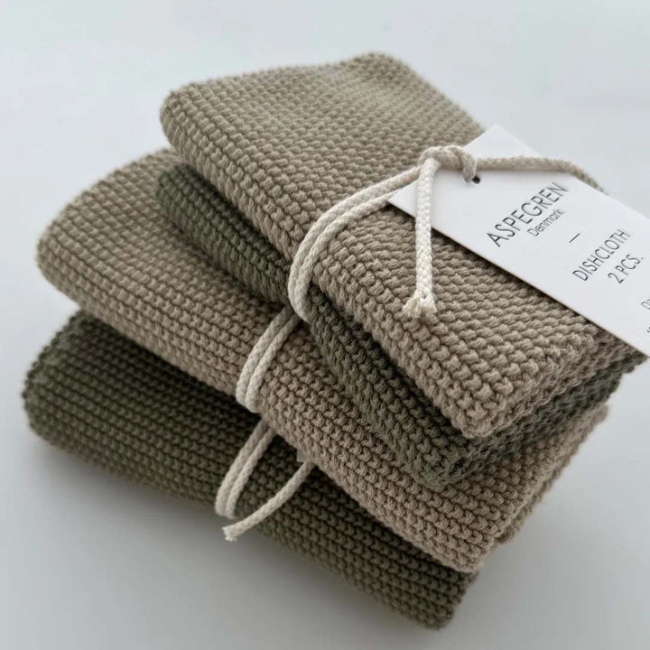 Knitted kitchen towel