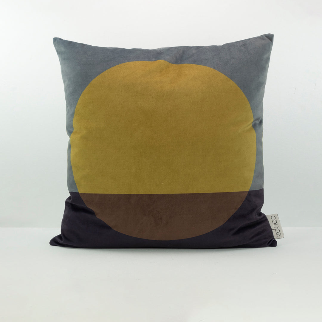 Cushion cover Sunset Velvet Anthracite