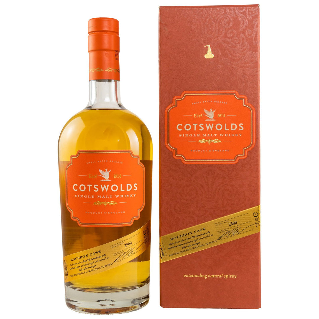 Cotswolds Bourbon Cask Single Malt Whisky Fassstärke