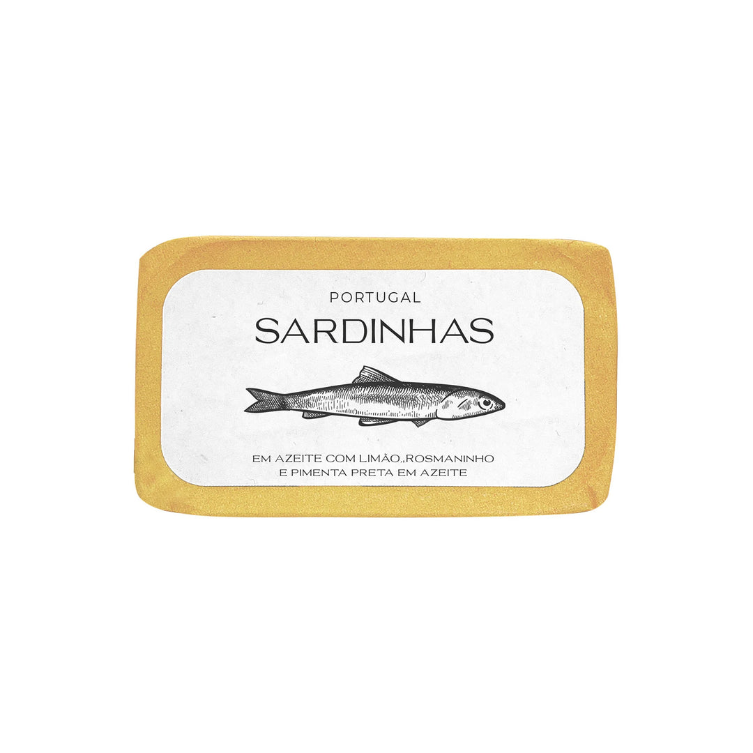 Sardinen mit Zitrone, Rosmarin und schwarzem Pfeffer in Olivenöl
