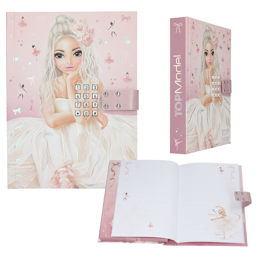 TOPModel Geheimcode Tagebuch BALLET rosa