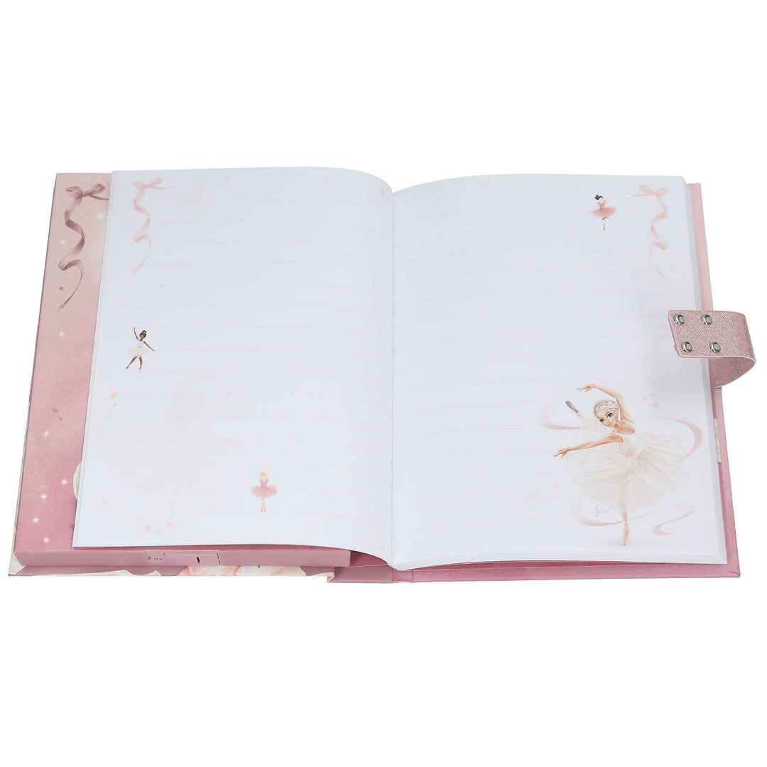 TOPModel Geheimcode Tagebuch BALLET rosa