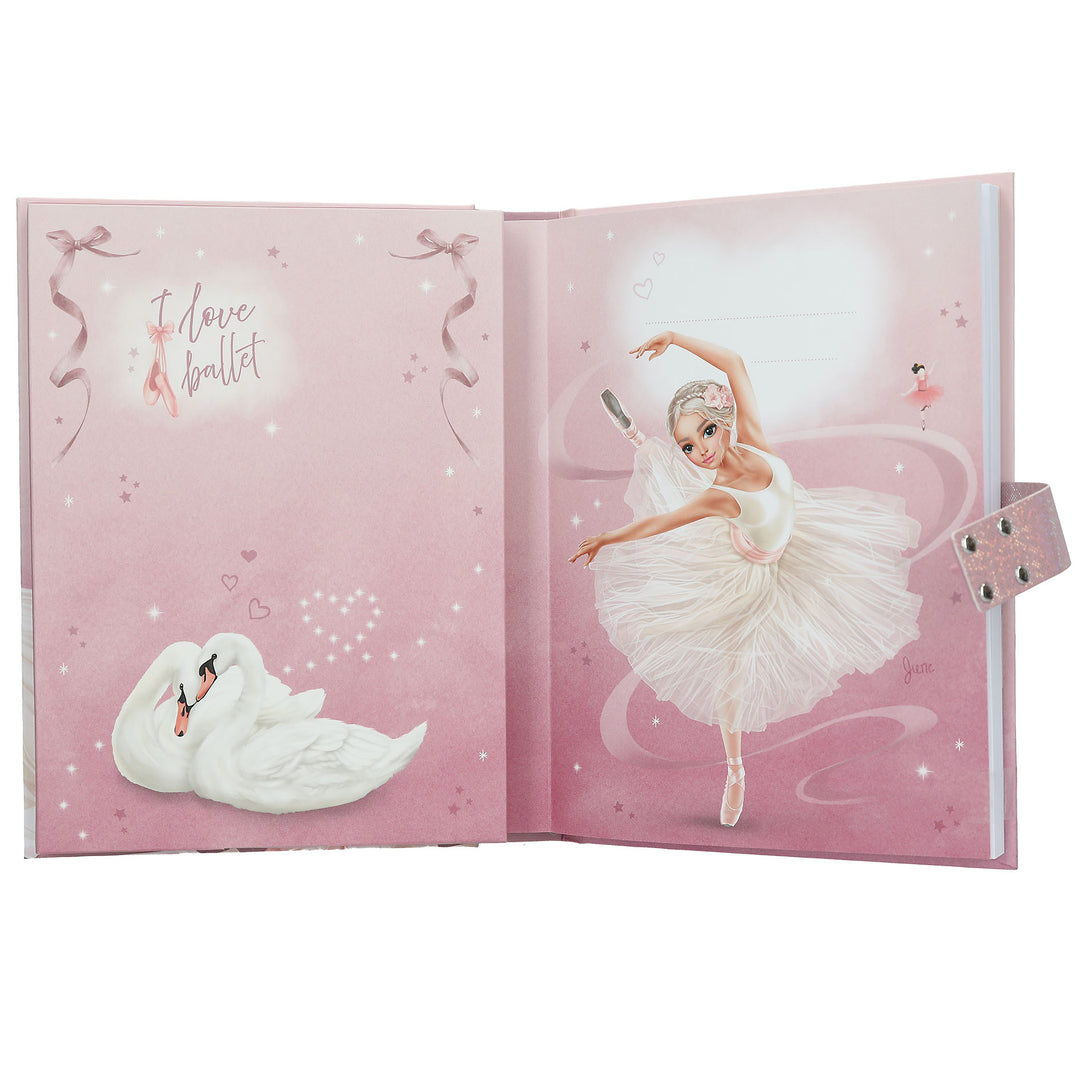 TOPModel Geheimcode Tagebuch BALLET rosa