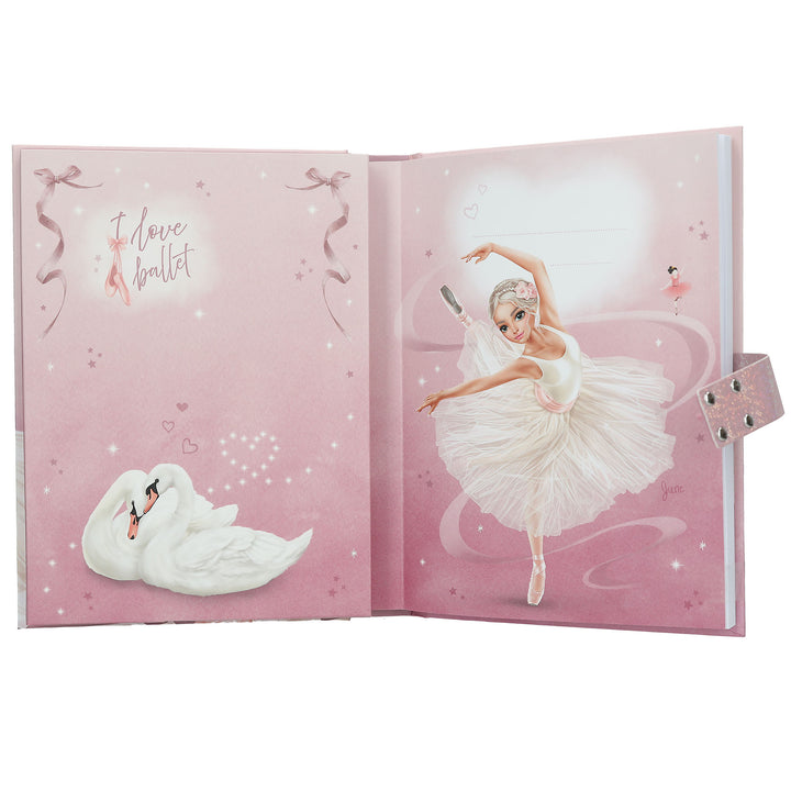 TOPModel Geheimcode Tagebuch BALLET rosa