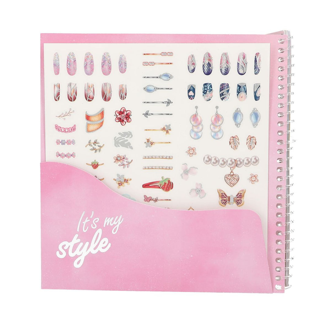 TOPModel Dress me up Face Stickerbuch
