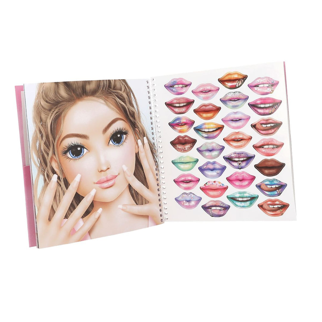 TOPModel Dress me up Face Stickerbuch