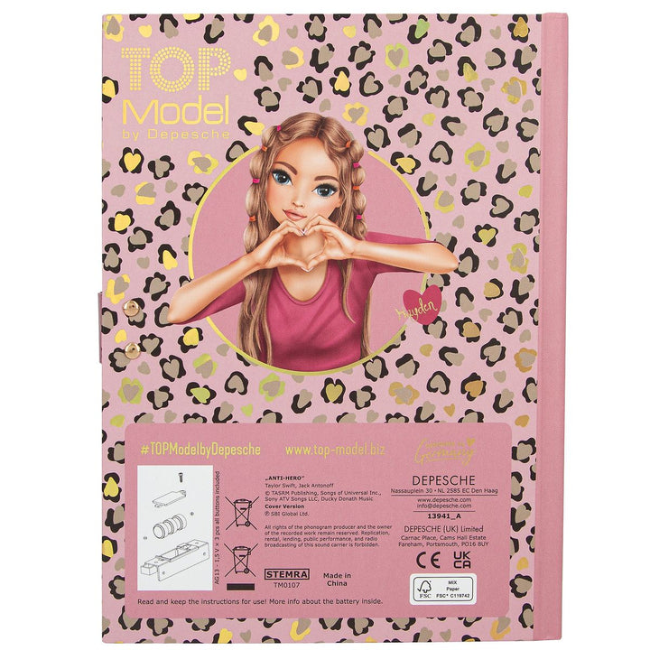 TOPModel Geheimcode Tagebuch Leoheart