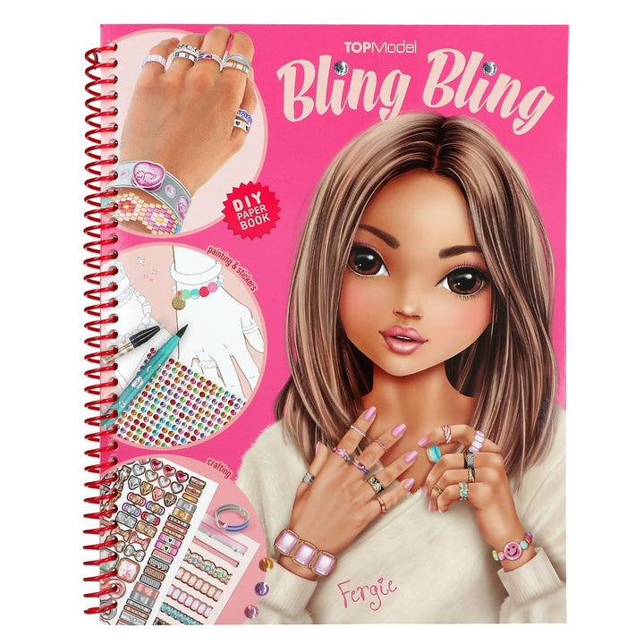 TOPModel Malbuch Create your Bling Bling Schmuck