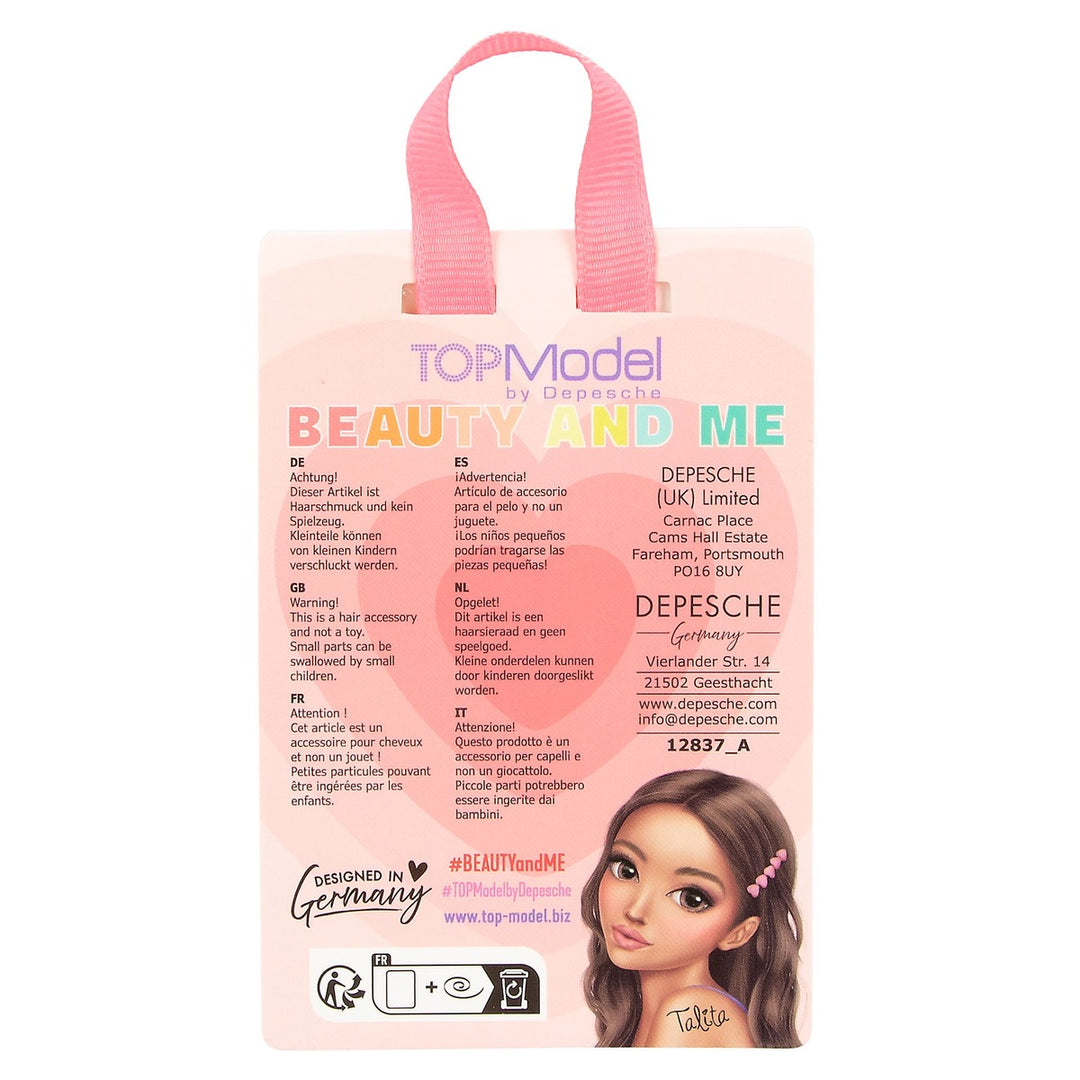 TOPModel Haarspangen mit Herzen BEAUTY and ME