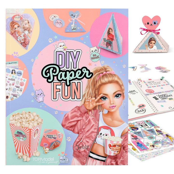 TOPModel Bastelbuch DIY Paper FUN CUTIE STAR