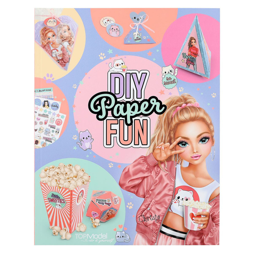 TOPModel Bastelbuch DIY Paper FUN CUTIE STAR