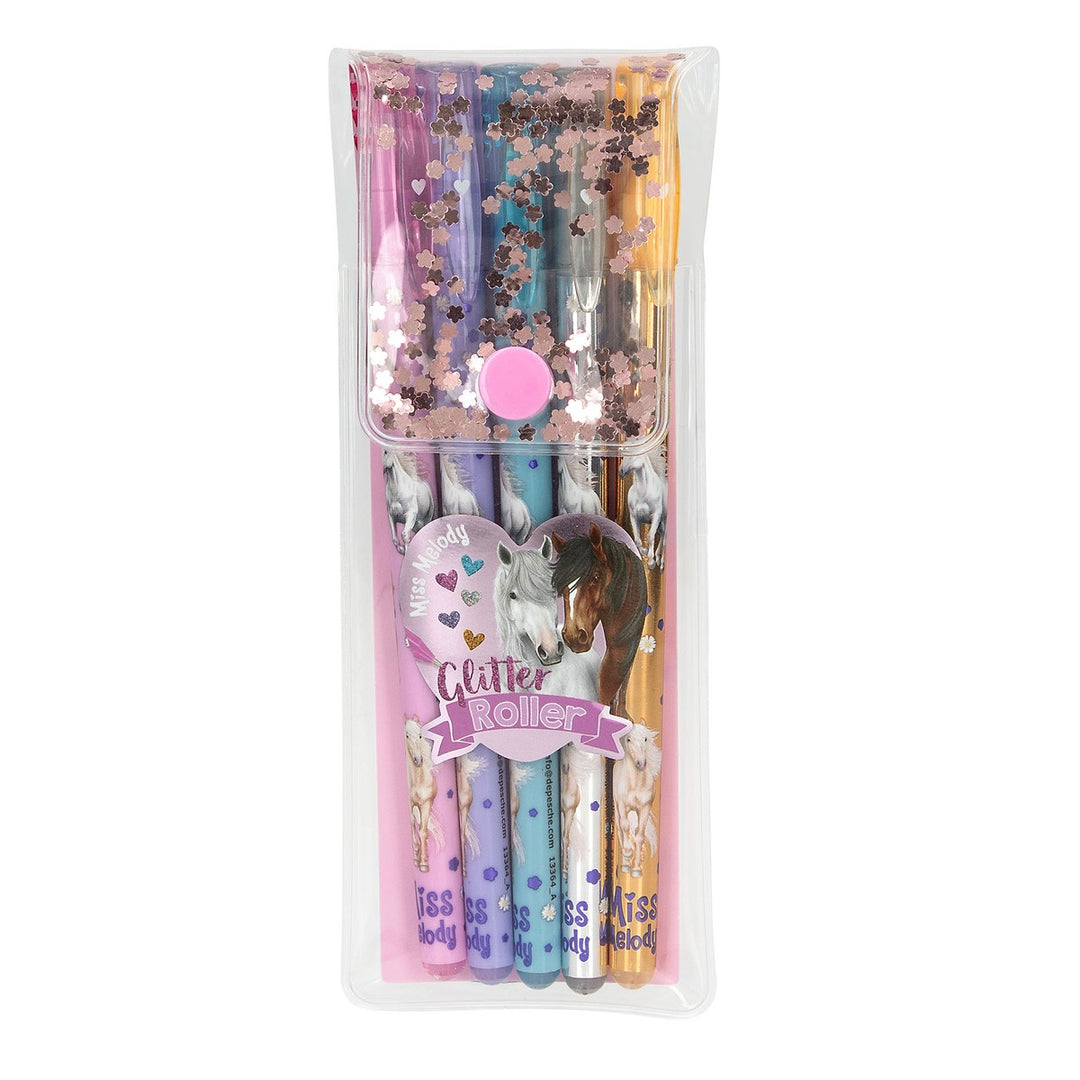 Miss Melody Glitter Rollerball Pen
