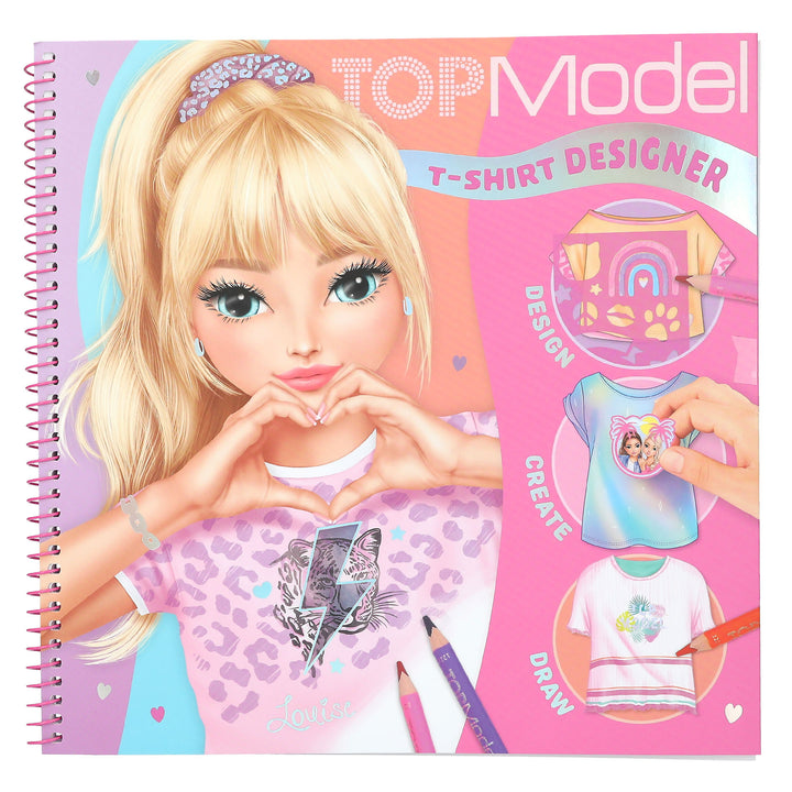 TOPModel Malbuch T-Shirt Designer