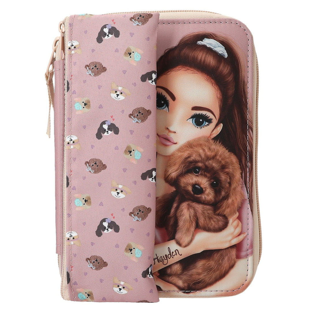 TOPModel Basic Duo Pencil Case Dog KITTY and DOGGY