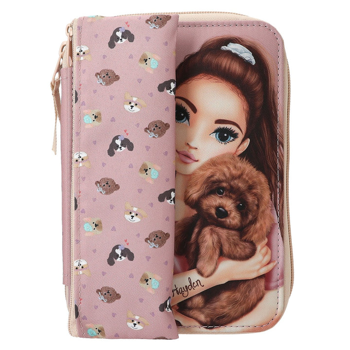 TOPModel Basic Duo Pencil Case Dog KITTY and DOGGY