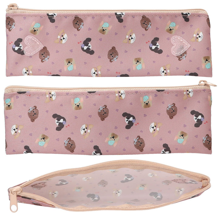TOPModel Basic Duo Pencil Case Dog KITTY and DOGGY