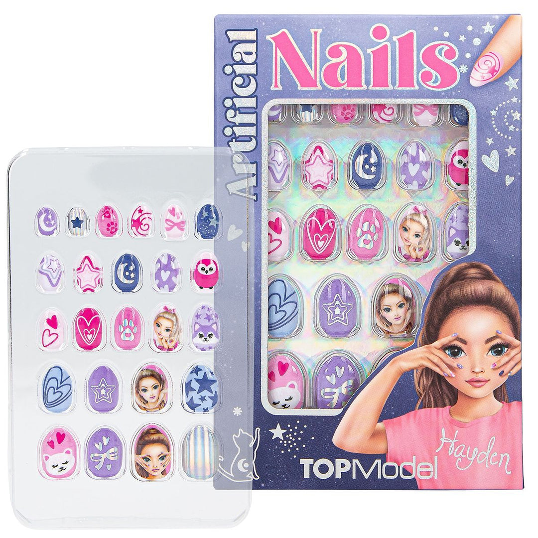 TOPModel Glitter False Nails Beauty And Me