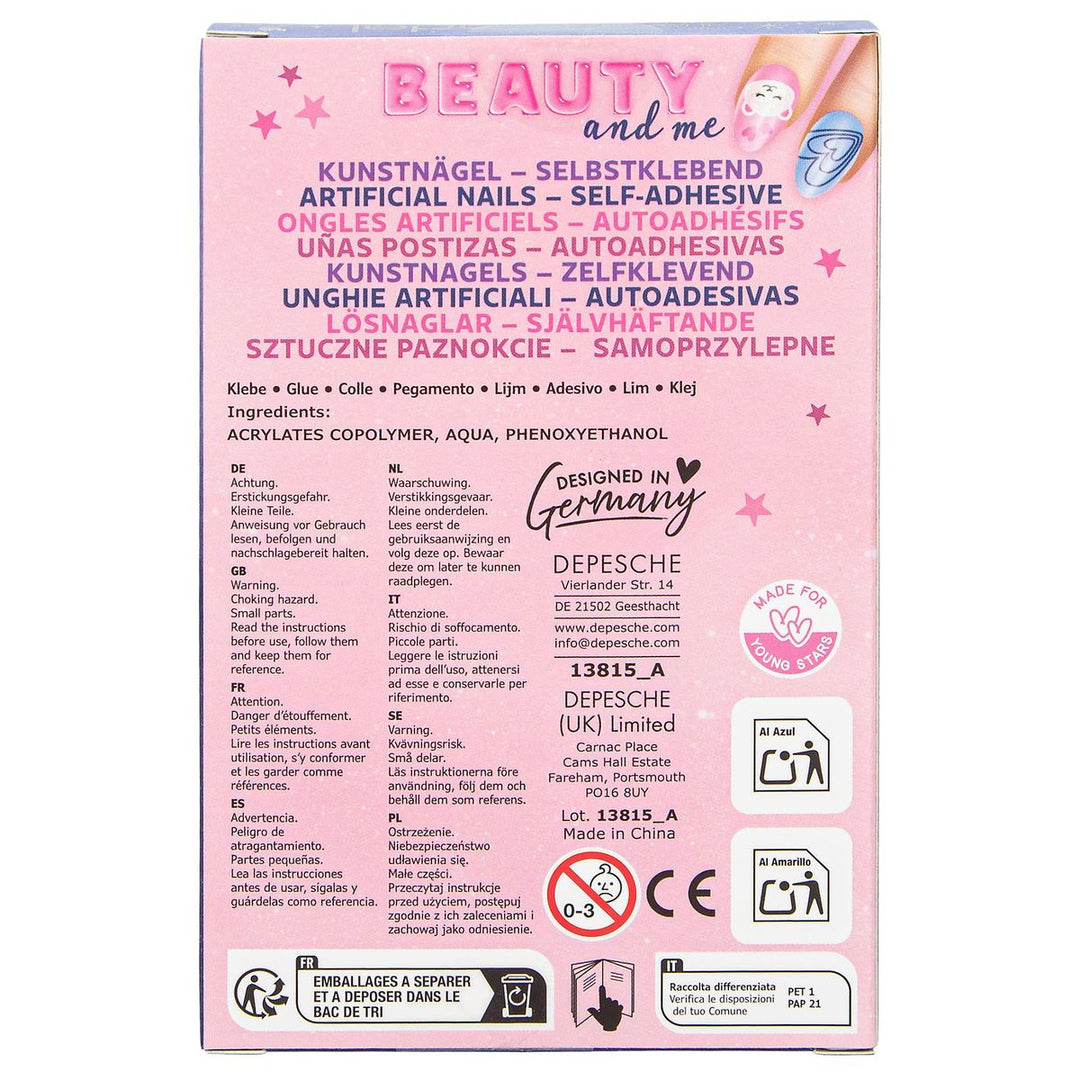 TOPModel Glitter False Nails Beauty And Me