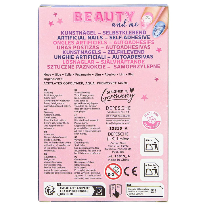 TOPModel Glitter False Nails Beauty And Me