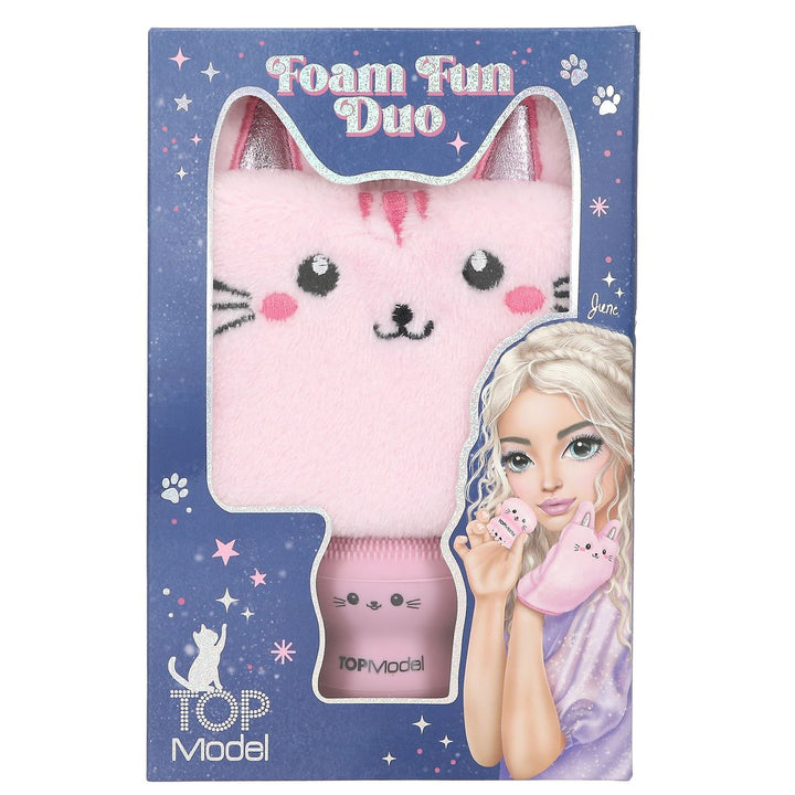 TOPModel Foam Fun Duo Beauty And Me Wash Glove &amp; Face Sponge