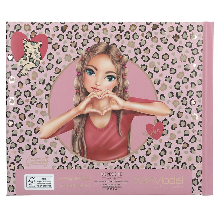 TOPModel Freundebuch Leoheart
