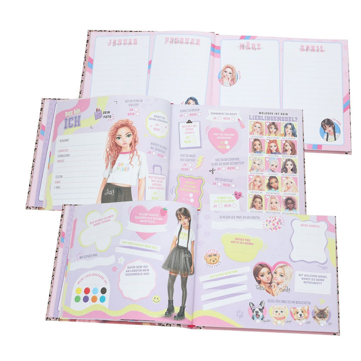 TOPModel Freundebuch Leoheart