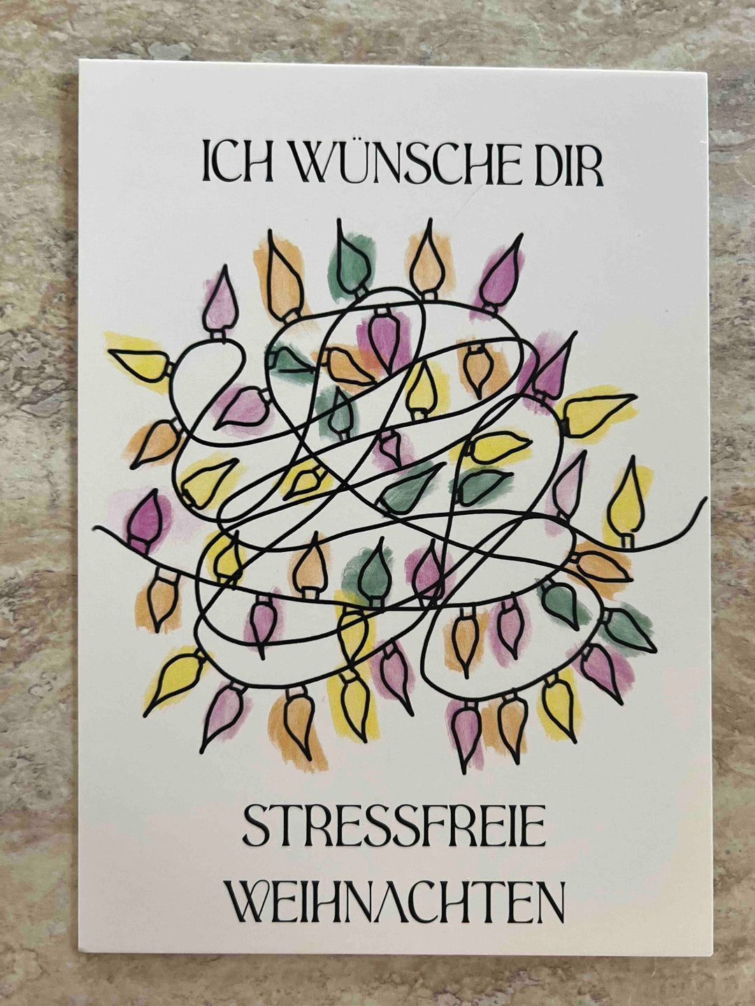 TrueStudio Weihnachtskarte- Stressfrei