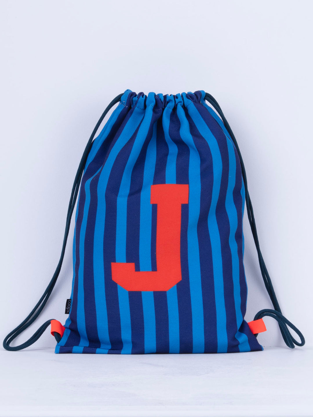 Letterbag Stripe azur/dunkelblau