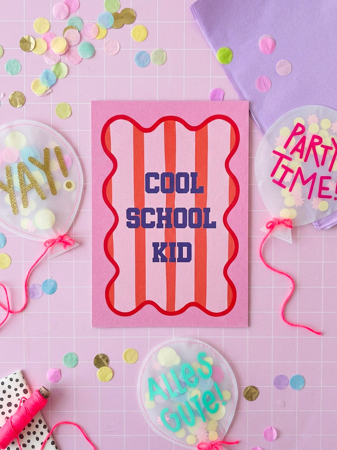 coopz Einschulungskarte- Cool Kid